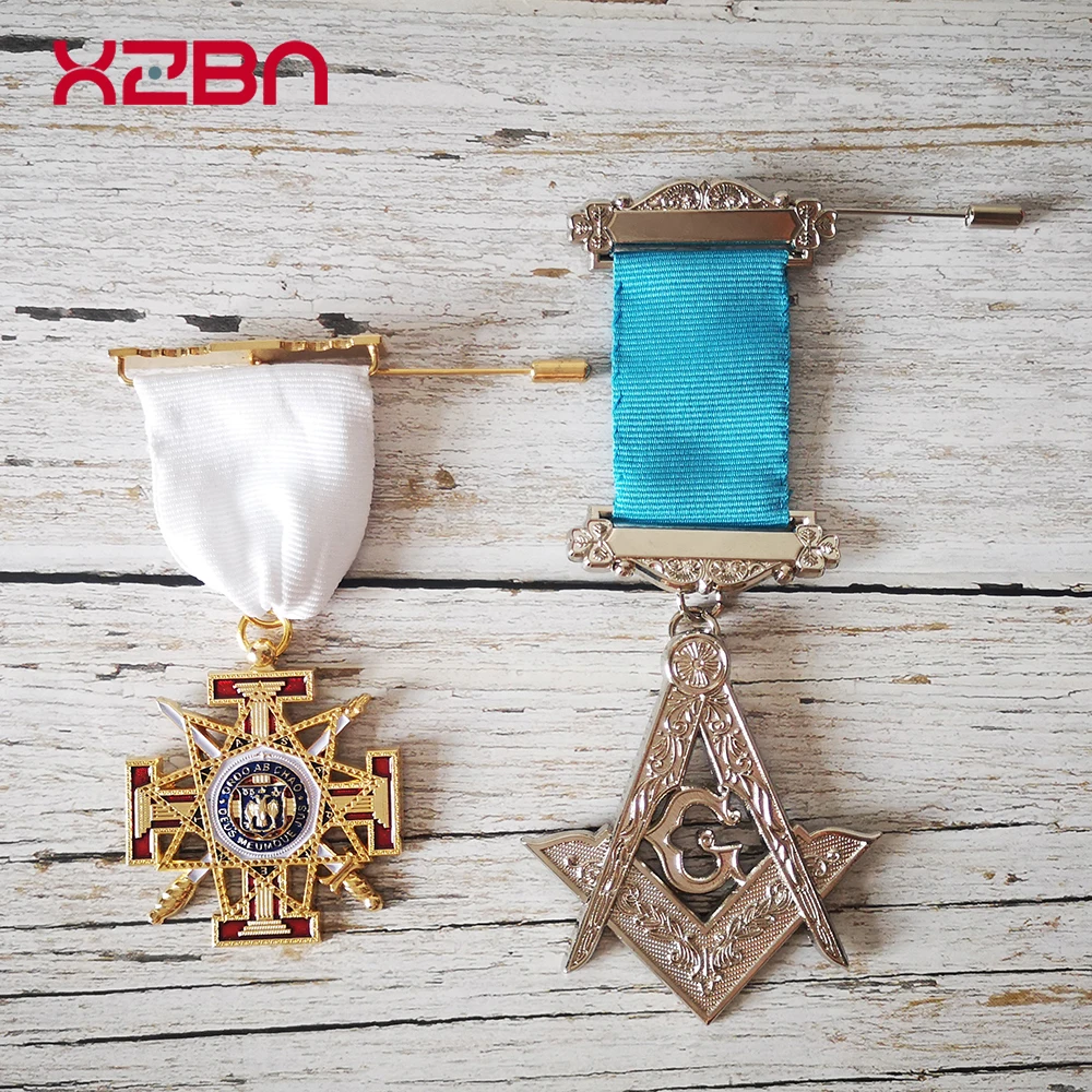 Masonic Lapel Pins Badge Mason Freemason Retro Brooch Freemasonary Member Ribbon Of Honor Suit Accessories Rank 33 Zinc Alloy
Masonic Lapel Pins Badge Mason Freemason Retro Brooch Freemasonary Member Ribbon Of Honor Suit Accessories Rank 33 Zinc Alloy
