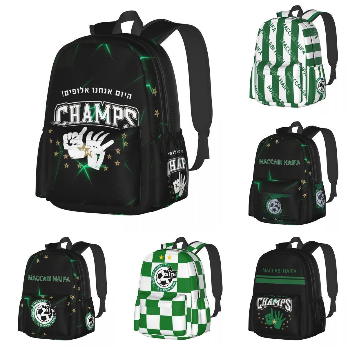 Maccabi Haifa Fc Large-Capacity Men'S Backpack Notebook Casual Bag Travel Bag Youth Backpack Multi-Functional School Bag
Maccabi Haifa Fc Large-Capacity Men'S Backpack Notebook Casual Bag Travel Bag Youth Backpack Multi-Functional School Bag