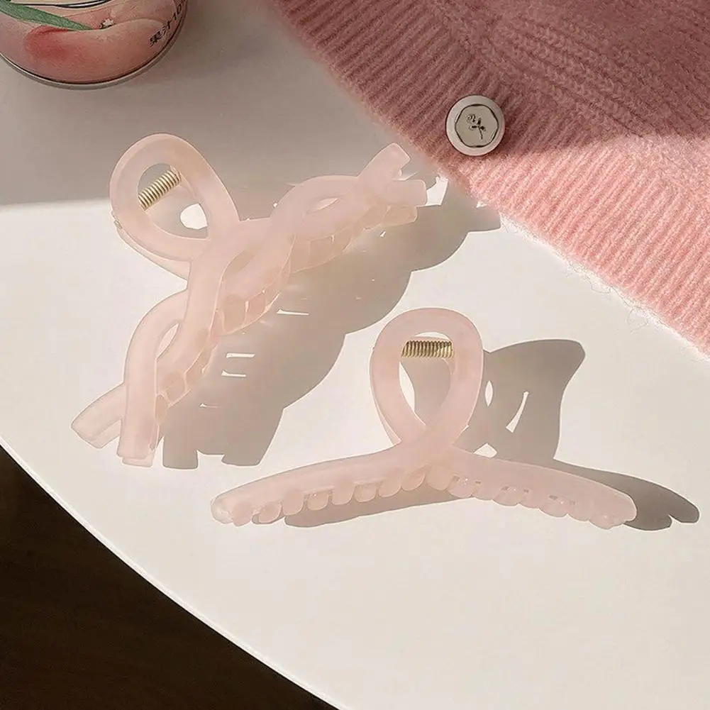 New Fashion Transparent Hair Claw Large Ponytail Claw Elegent Hair Clip Color Girl Accessories Women Hair Solid Headwear Cl H0V5
New Fashion Transparent Hair Claw Large Ponytail Claw Elegent Hair Clip Color Girl Accessories Women Hair Solid Headwear Cl H0V5