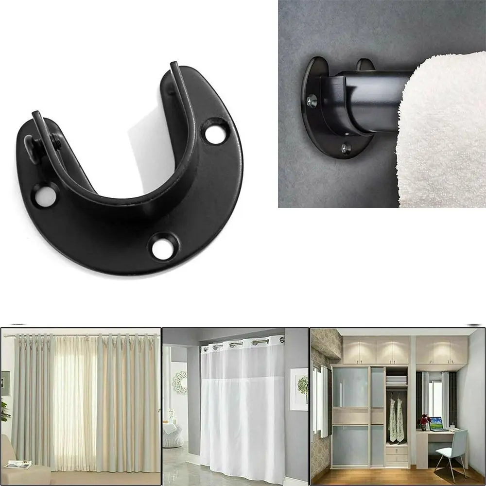 2Pcs Stainless Steel Closet Hanging Rail Rod End Support Bracket Flange Seat Socket Clothes Rail Curtain U-Shaped Rod 25/32mm
2Pcs Stainless Steel Closet Hanging Rail Rod End Support Bracket Flange Seat Socket Clothes Rail Curtain U-Shaped Rod 25/32mm