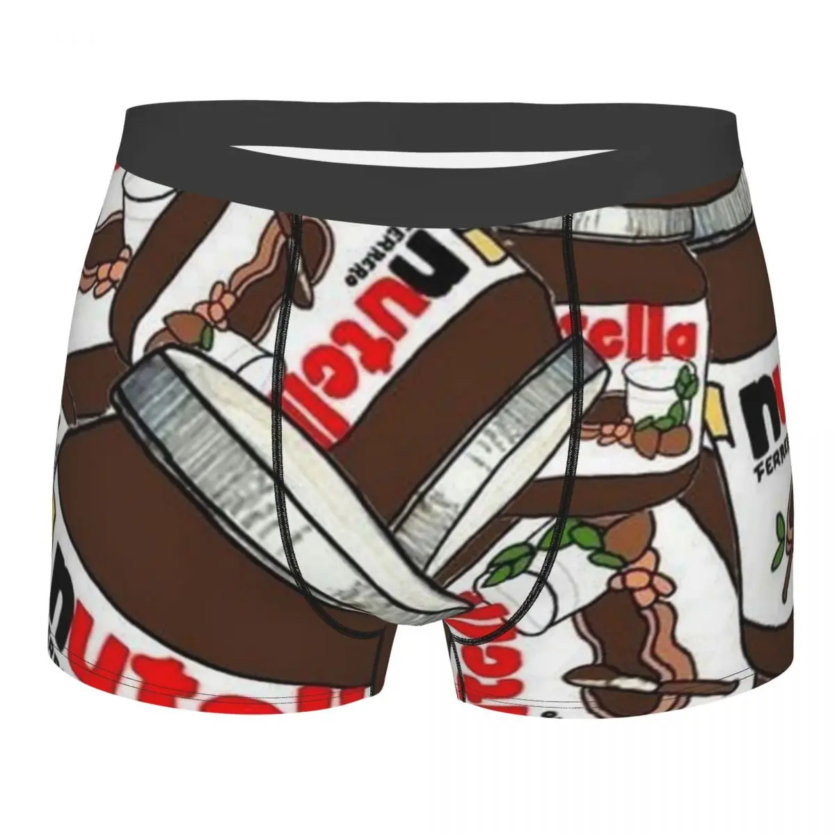 Men Nutella Underwear Choloate Lover Funny Boxer Briefs Shorts Panties Male Breathable Underpants Polyester Print
Men Nutella Underwear Choloate Lover Funny Boxer Briefs Shorts Panties Male Breathable Underpants Polyester Print