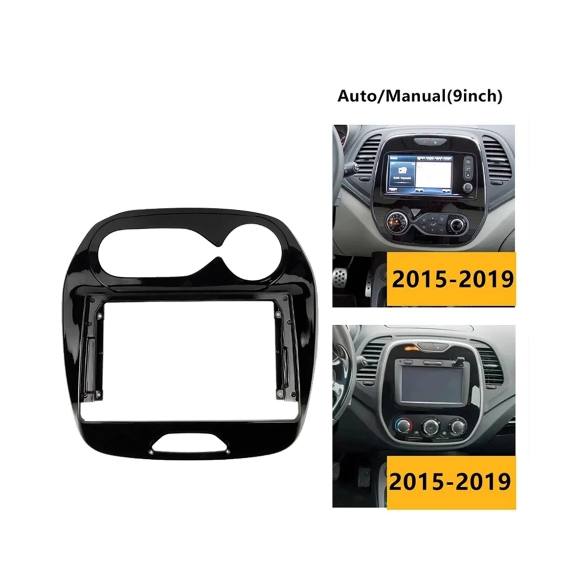 9 Inch 2DIN Car Instrument Panel Frame for Renault Captur 2015-2019 DVD Navigation Radio Fascia B
9 Inch 2DIN Car Instrument Panel Frame for Renault Captur 2015-2019 DVD Navigation Radio Fascia B