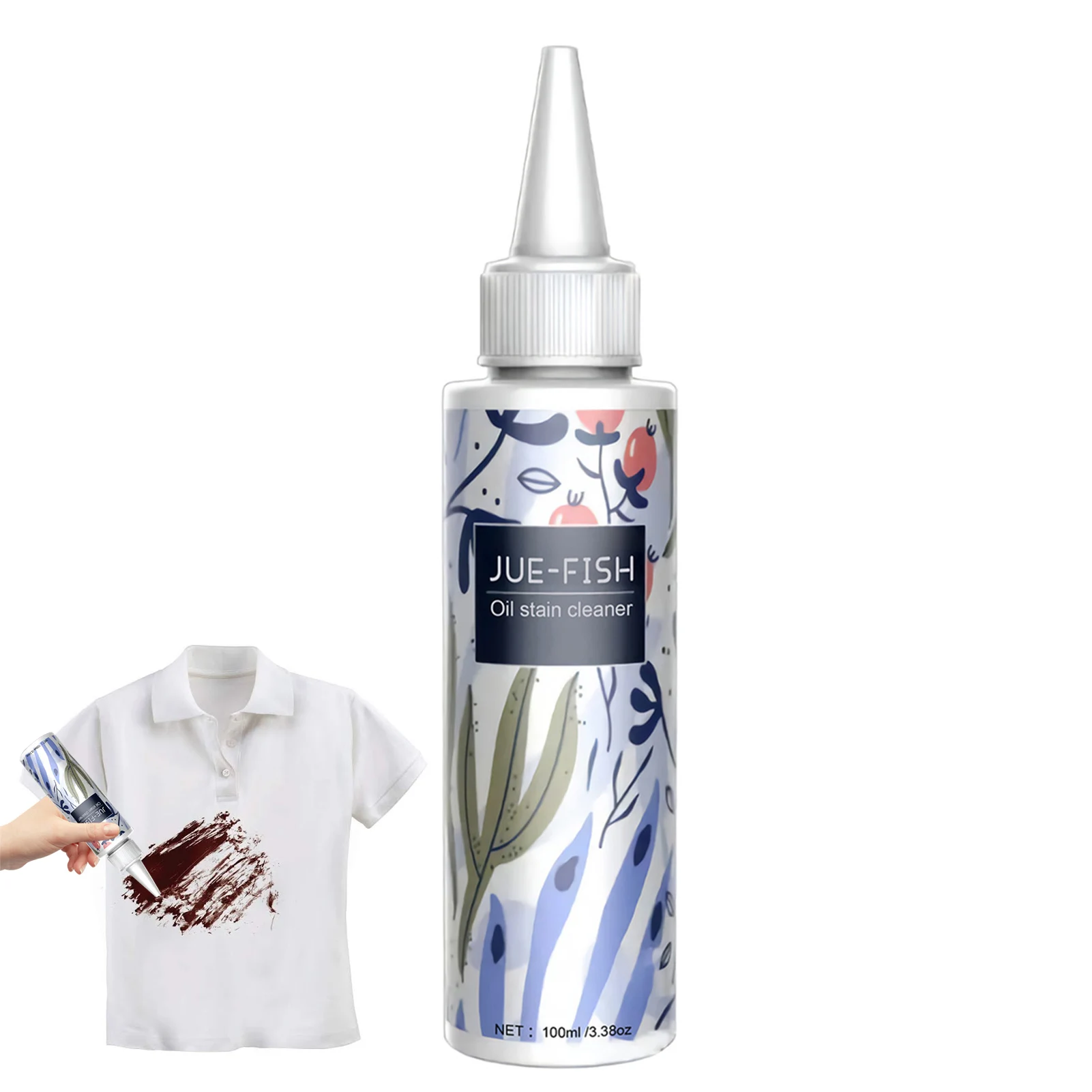 100ml Clothes Oil Stain Remover Portable Multifunctional Laundry Carpets Mattress Upholstery Stain Remover Safe Fast Detergent
100ml Clothes Oil Stain Remover Portable Multifunctional Laundry Carpets Mattress Upholstery Stain Remover Safe Fast Detergent