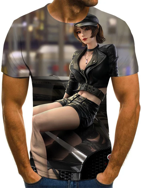Summer New new 3D printed T-shirt beauty printed men's T-shirt printed casual T-shirt o-neck hip hop short sleeve size 110-6xl
Summer New new 3D printed T-shirt beauty printed men's T-shirt printed casual T-shirt o-neck hip hop short sleeve size 110-6xl