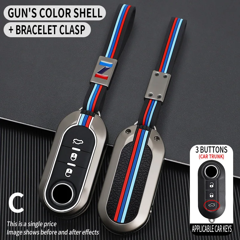Car Key Case Cover For Fiat 500 Boyue Lingya Florino 500L MPV Qubo Flip Folding Remote Key Shell Holder Protecor Car Accessories
Car Key Case Cover For Fiat 500 Boyue Lingya Florino 500L MPV Qubo Flip Folding Remote Key Shell Holder Protecor Car Accessories