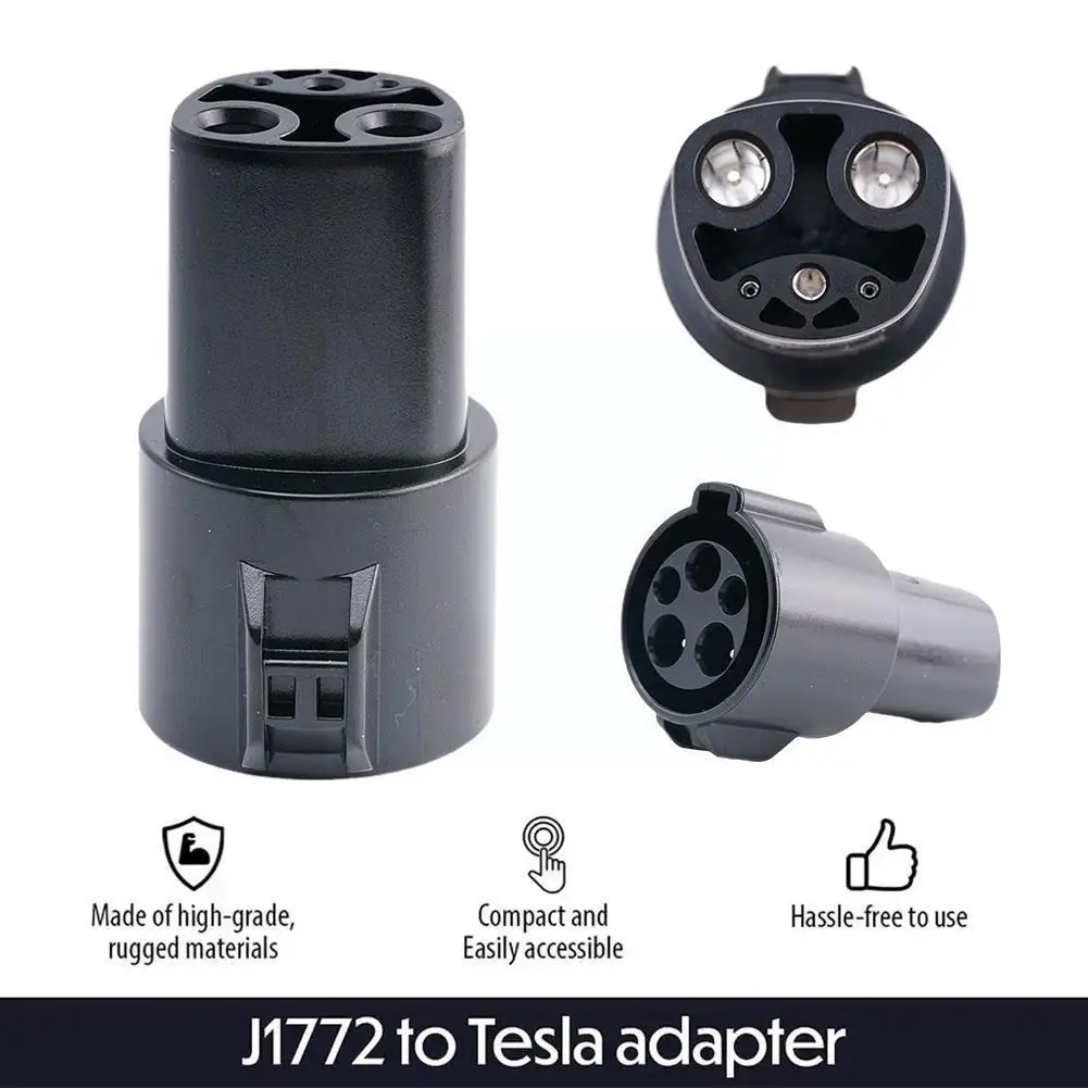 EV Charger Adapter Electric Car Charging Connector for Tesla Model X Y 3 S SAE J1772 Type 1 To Adapter for Tesla Car Chargi T4A8
EV Charger Adapter Electric Car Charging Connector for Tesla Model X Y 3 S SAE J1772 Type 1 To Adapter for Tesla Car Chargi T4A8