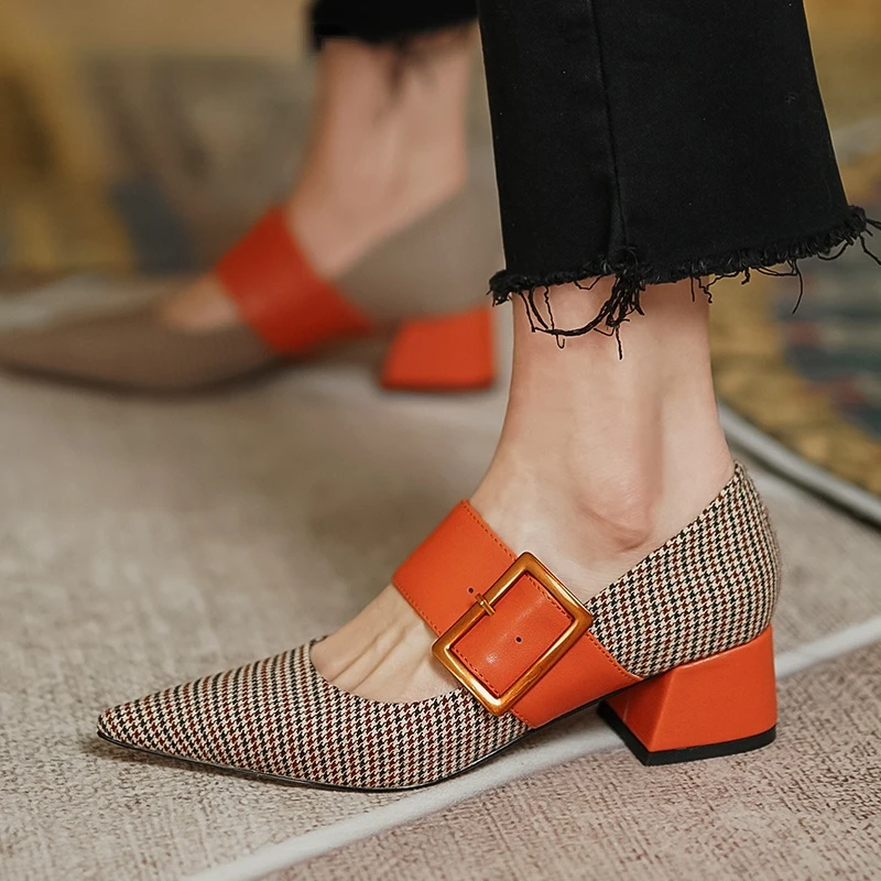 Women Pumps High Heels Femme Pointed Toe Party Ladies Shoes Heels Women Mary Jane Shoes Woman Fashion 2022 Spring Brand Design 
Women Pumps High Heels Femme Pointed Toe Party Ladies Shoes Heels Women Mary Jane Shoes Woman Fashion 2022 Spring Brand Design