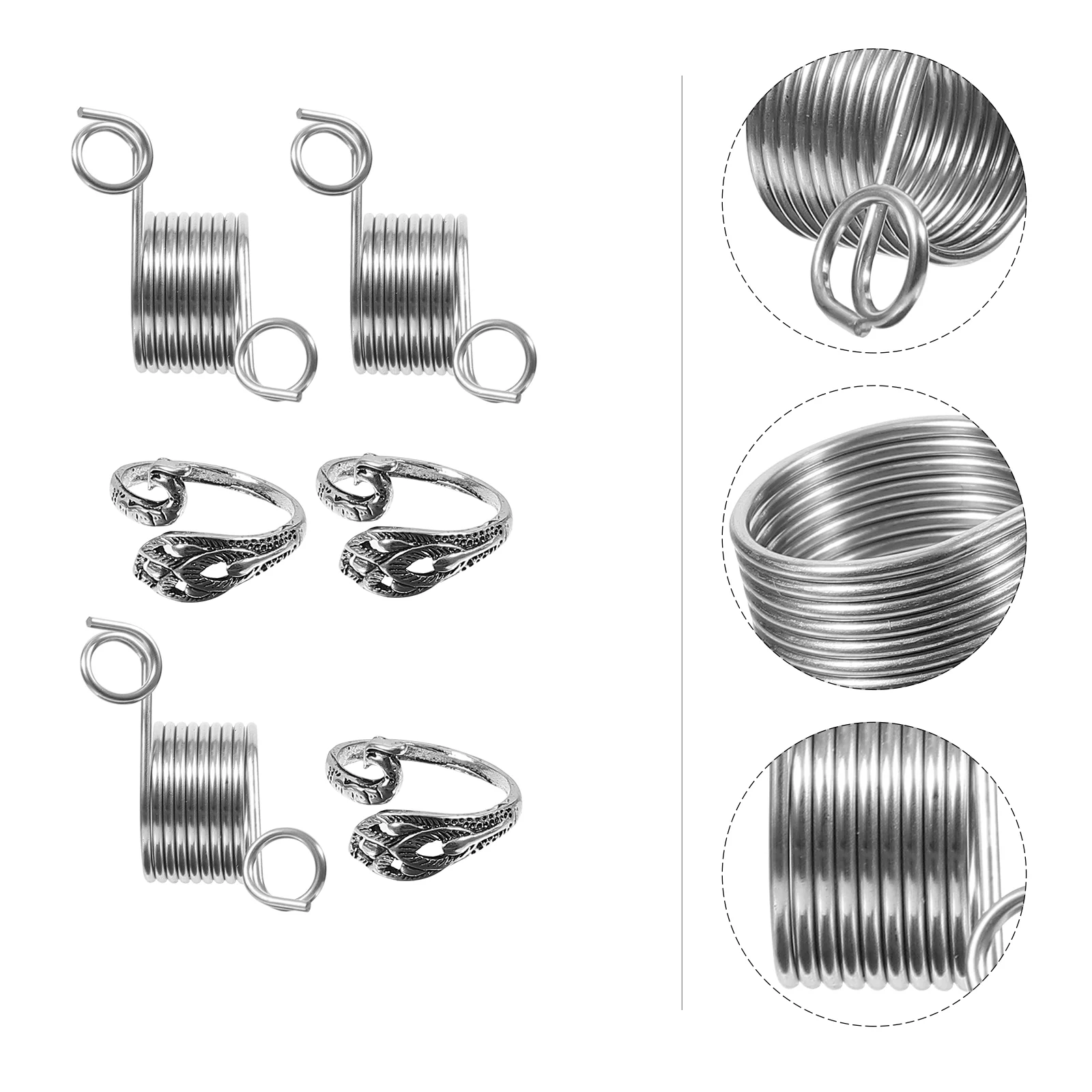 Ring Knitting Finger Crochet Loop Adjustable Guide Yarn Thimble Ringsopen Braided Threadfaster Metal Crafts Accessories Tool
Ring Knitting Finger Crochet Loop Adjustable Guide Yarn Thimble Ringsopen Braided Threadfaster Metal Crafts Accessories Tool