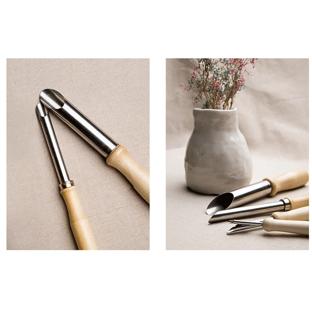 4pcs Pottery Hole Cutter Set Carving Varied Size Drilling Ceramic Compact Sculpture Round DIY Stainless Steel Sculpting Tool
4pcs Pottery Hole Cutter Set Carving Varied Size Drilling Ceramic Compact Sculpture Round DIY Stainless Steel Sculpting Tool