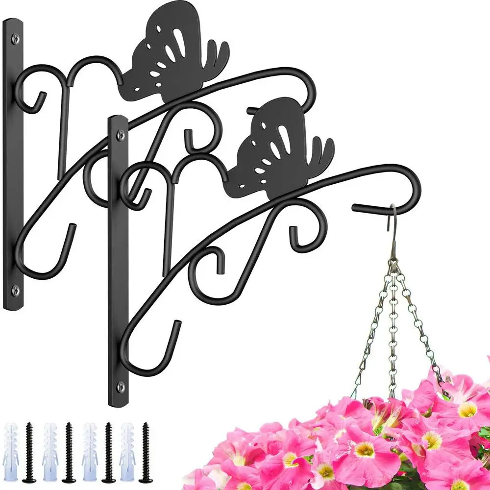 Iron Pot Decor Home Garden Basket Hooks Flower Holder Planter Hooks Lantern Hanger Plant Bracket
Iron Pot Decor Home Garden Basket Hooks Flower Holder Planter Hooks Lantern Hanger Plant Bracket