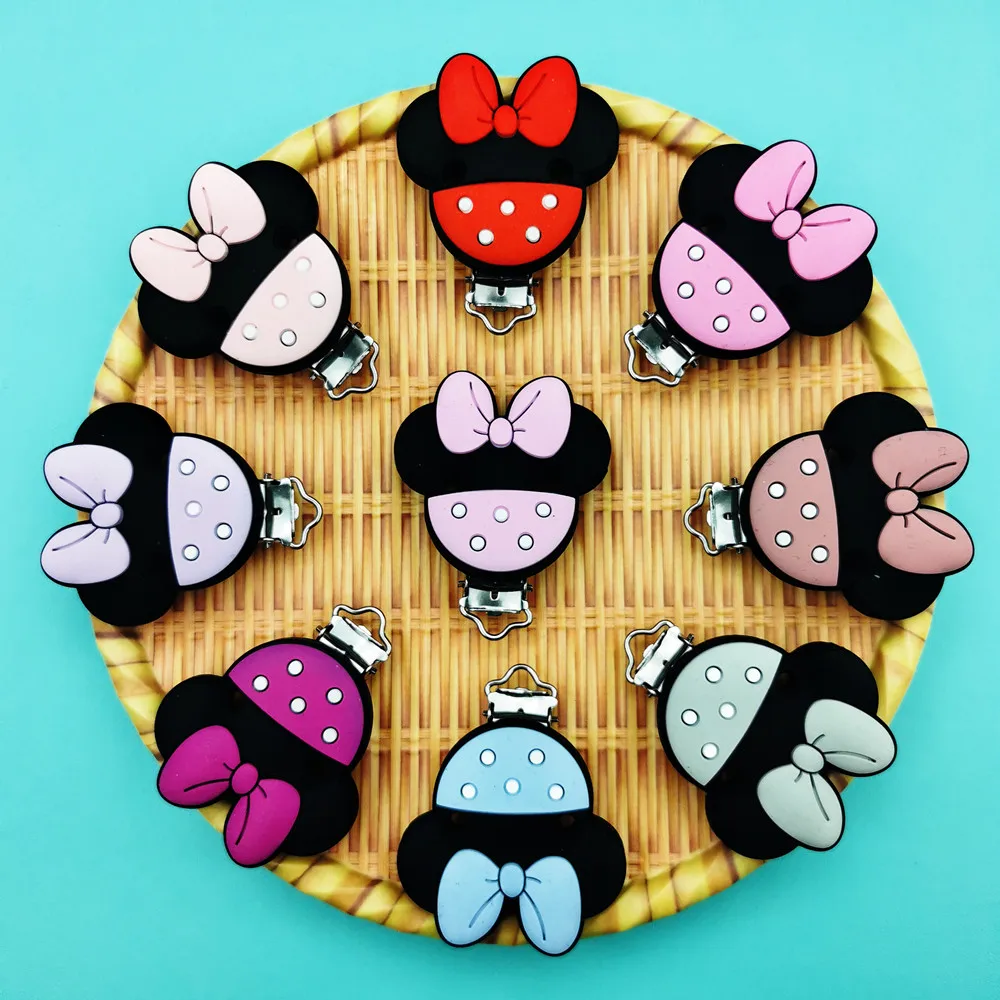 47*47mm Cartoon Silicone Clips Baby Teething Pacifier Chains Necklace Accessories Components Anti-drop Clip Kawaii Silicone Gift
47*47mm Cartoon Silicone Clips Baby Teething Pacifier Chains Necklace Accessories Components Anti-drop Clip Kawaii Silicone Gift