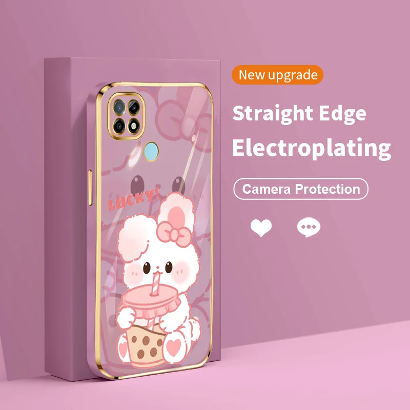 Ultra Thin Plating Cover for Realme C21 C21Y C25Y C30 C31 C33 C35 C2 2019 2020 C2S Narzo 50A Prime Luxury Rabbit Soft Phone Case
Ultra Thin Plating Cover for Realme C21 C21Y C25Y C30 C31 C33 C35 C2 2019 2020 C2S Narzo 50A Prime Luxury Rabbit Soft Phone Case
