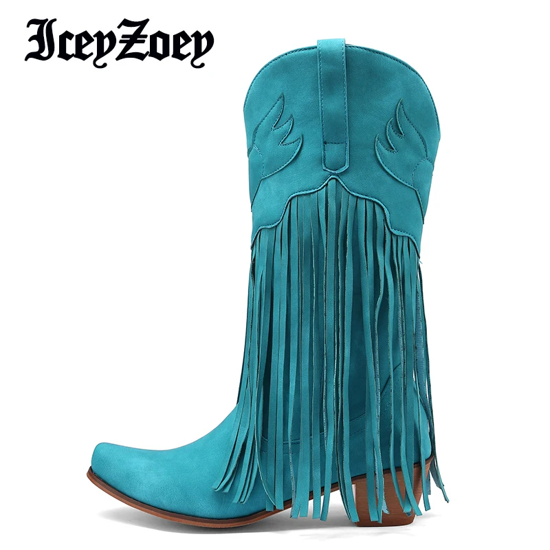 IceyZoey, размеры 34-43, длинные сапоги, женская обувь с кисточками, Новое поступление 2022, женские сапоги, винтажная Модная стильная женская обувь
IceyZoey, размеры 34-43, длинные сапоги, женская обувь с кисточками, Новое поступление 2022, женские сапоги, винтажная Модная стильная женская обувь