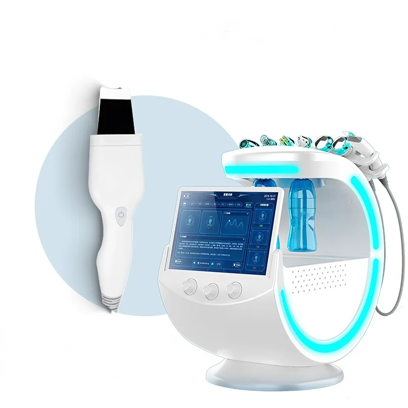 Волшебный зеркальный анализатор кожи Ice Blue, аппарат для гидролиза оксигена, профессиональный ультразвуковой уход за кожей, Криотерапия, микродермабразия
Волшебный зеркальный анализатор кожи Ice Blue, аппарат для гидролиза оксигена, профессиональный ультразвуковой уход за кожей, Криотерапия, микродермабразия