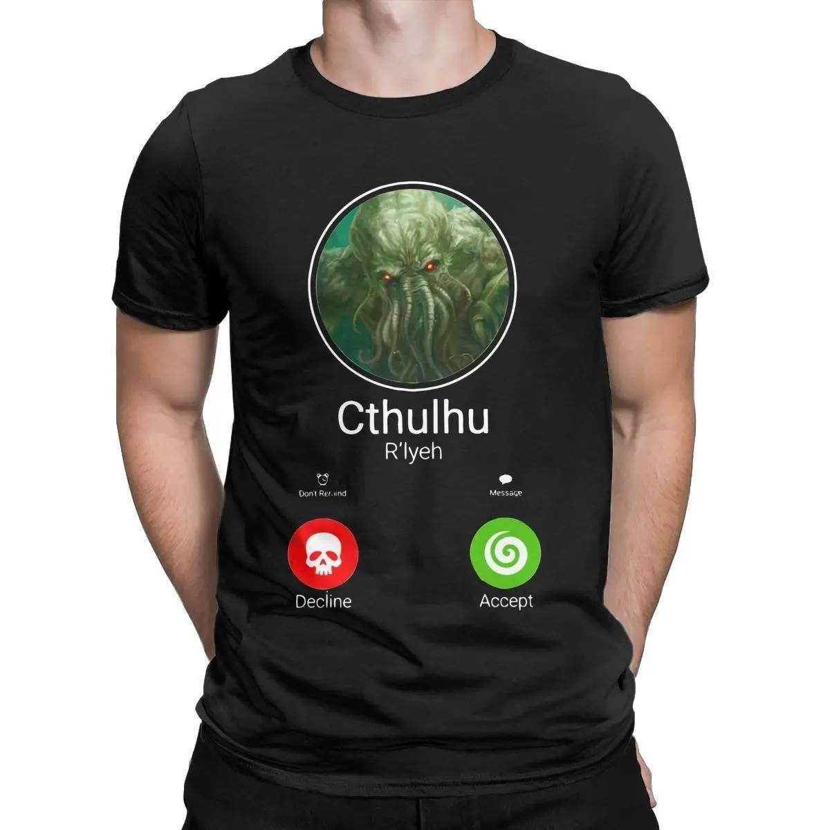 Men's Call Of Cthulhu Lovecraft T Shirt 100% Cotton Clothing Leisure Short Sleeve Round Collar Tees Plus Size T-Shirt
Men's Call Of Cthulhu Lovecraft T Shirt 100% Cotton Clothing Leisure Short Sleeve Round Collar Tees Plus Size T-Shirt