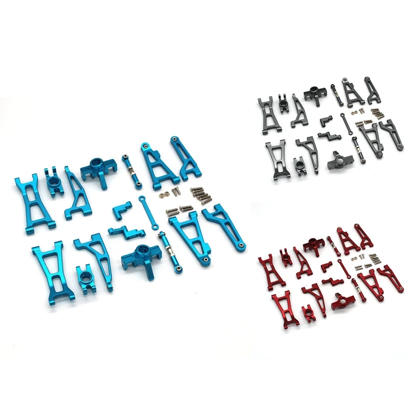 Metal Suspension Arm Steering Block Set For HBX 16889 16889A 16890 16890A SG1601 SG1602 1/16 RC Car Upgrade Parts Kit
Metal Suspension Arm Steering Block Set For HBX 16889 16889A 16890 16890A SG1601 SG1602 1/16 RC Car Upgrade Parts Kit