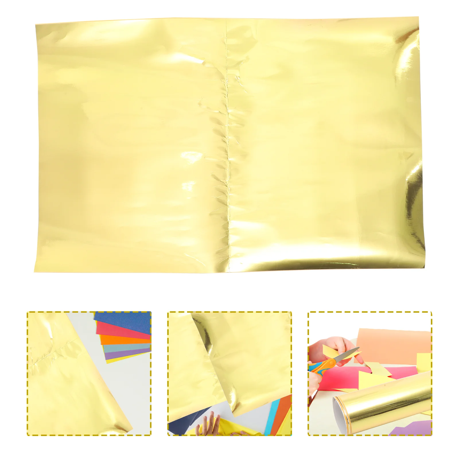 Paper Metallic Sheets Cardstock Board Gift Reflective A4 Mirror Film Tissue Roll Wrap Wrapping Handmade Cake Sheet Craft Gold
Paper Metallic Sheets Cardstock Board Gift Reflective A4 Mirror Film Tissue Roll Wrap Wrapping Handmade Cake Sheet Craft Gold