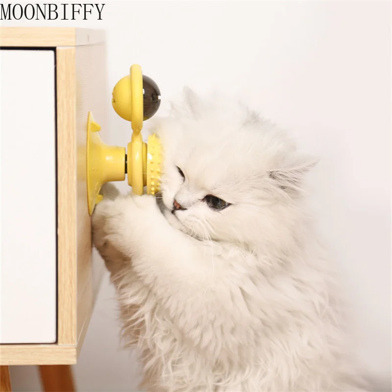 Забавная игрушка для кошек, вращающаяся ветряная мельница светодиодный светодиодной шаровой и Кошачьей Мятой, щетка для царапин и волос, ин...
Забавная игрушка для кошек, вращающаяся ветряная мельница светодиодный светодиодной шаровой и Кошачьей Мятой, щетка для царапин и волос, ин...