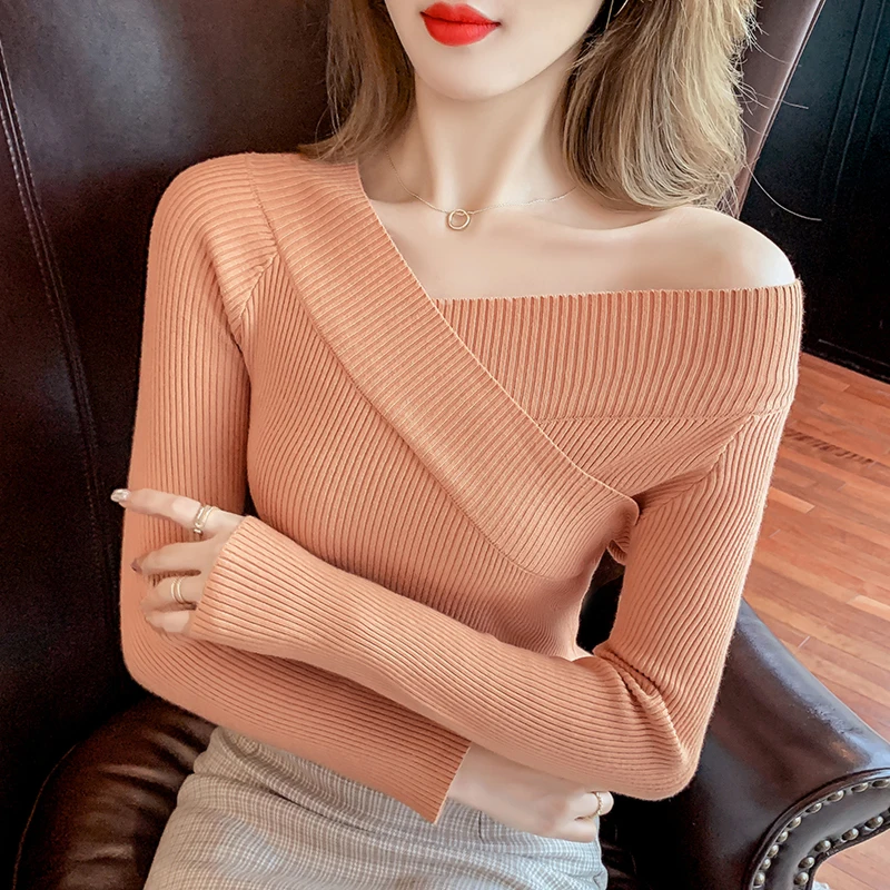 Korean Fashion 2022 Cross V-Neck Women's Pullover Sweater Long Sleeve Thick Bottoming Jumper Autumn Winter Solid Knit Top Femme
Korean Fashion 2022 Cross V-Neck Women's Pullover Sweater Long Sleeve Thick Bottoming Jumper Autumn Winter Solid Knit Top Femme