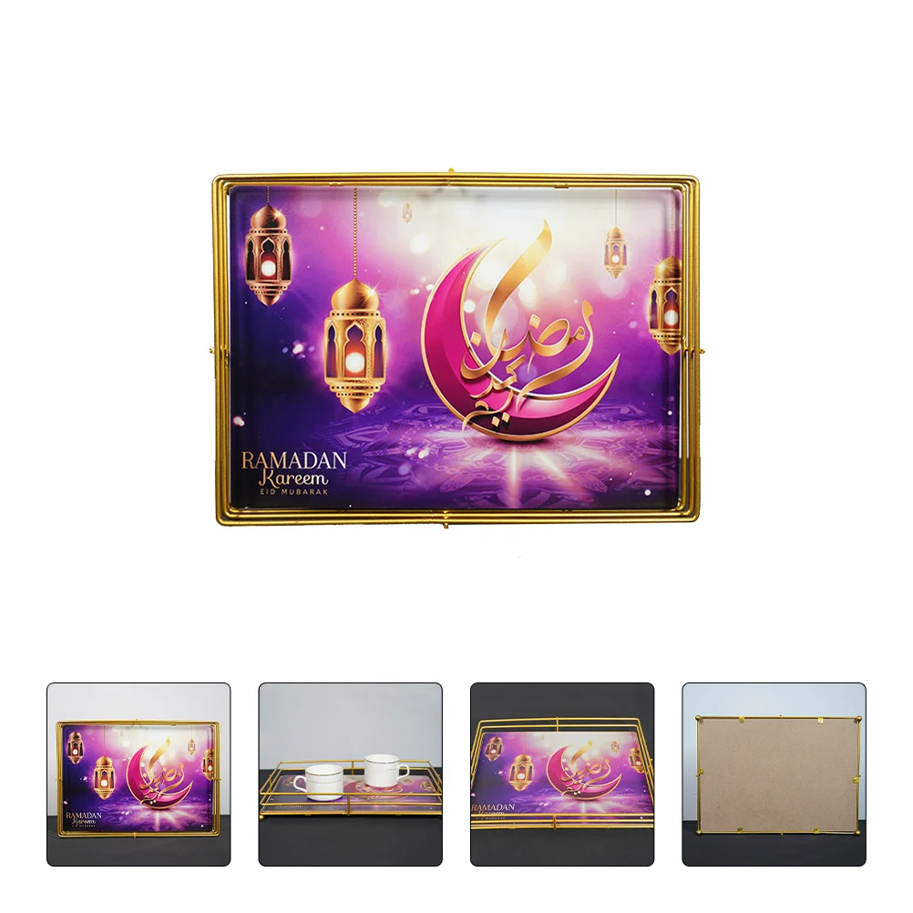 1 Pc Serving Tray Good Fine Durable Useful Eid Serving Tray Snack Storage Plate Lesser Bairam Tray
1 Pc Serving Tray Good Fine Durable Useful Eid Serving Tray Snack Storage Plate Lesser Bairam Tray