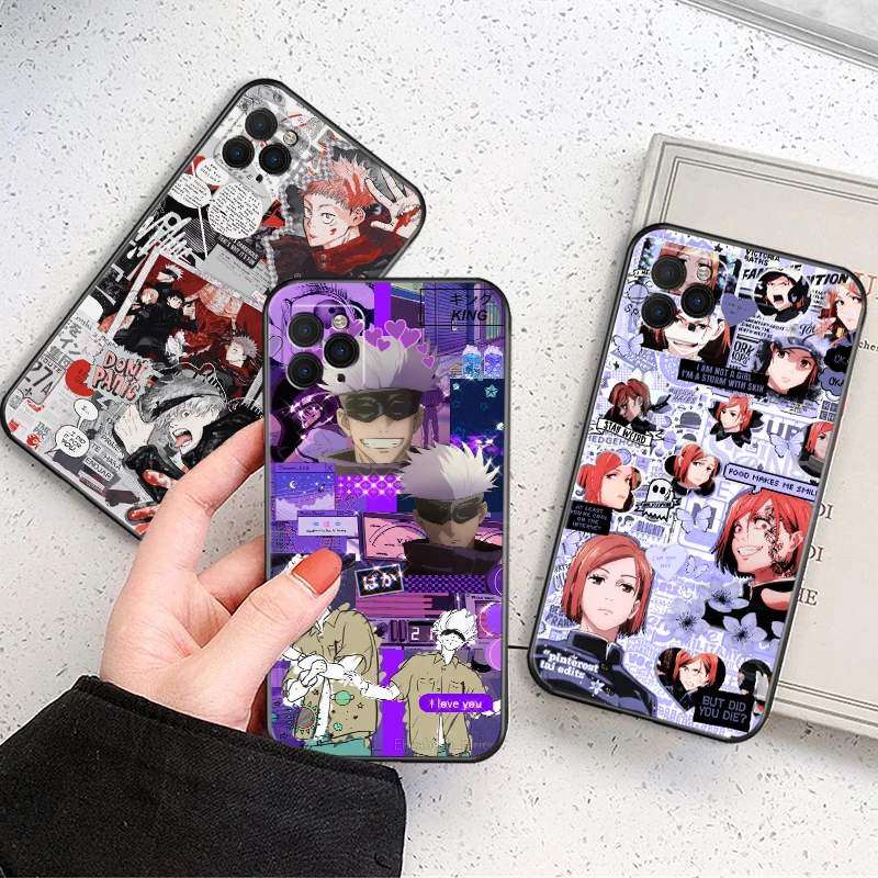 Hot Anime Japan Jujutsu Kaisen Phone Case For iPhone SE 2020 10 X XR XS MAX 13 12 Mini 11 Pro Max 8 7 6S Plus TPU Black Cover
Hot Anime Japan Jujutsu Kaisen Phone Case For iPhone SE 2020 10 X XR XS MAX 13 12 Mini 11 Pro Max 8 7 6S Plus TPU Black Cover