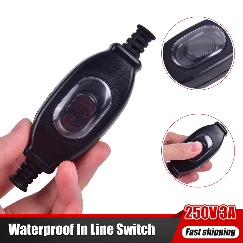 1 PCS Waterproof In Line Switch Cord Switch IP65 Round Wire Silver Contact Double Cut Switch Dust Switch CE ZJXXDZ 3A 250V
1 PCS Waterproof In Line Switch Cord Switch IP65 Round Wire Silver Contact Double Cut Switch Dust Switch CE ZJXXDZ 3A 250V