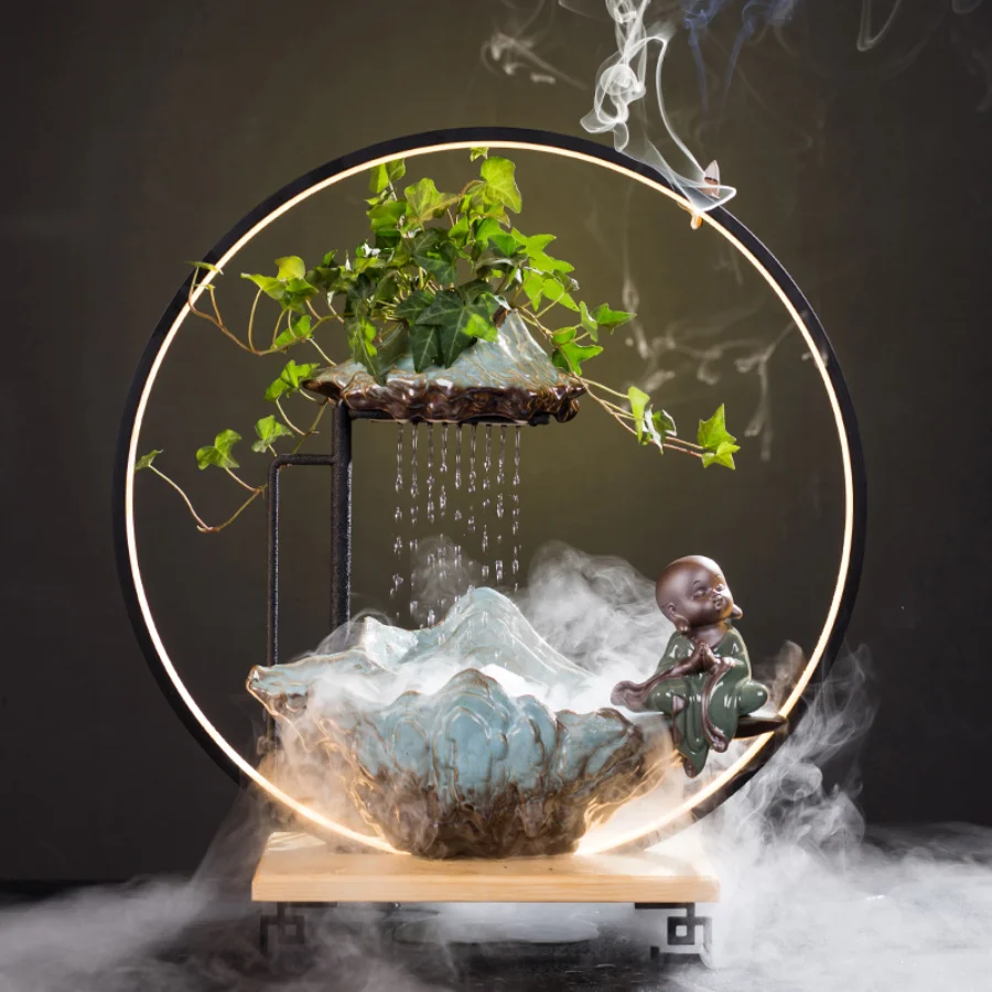 Buddhist Hand Lotus Incense Burners Backflow Waterfall Incense Burner Humidifier In Metal For Smoke Religious Difusor Home Deco
Buddhist Hand Lotus Incense Burners Backflow Waterfall Incense Burner Humidifier In Metal For Smoke Religious Difusor Home Deco