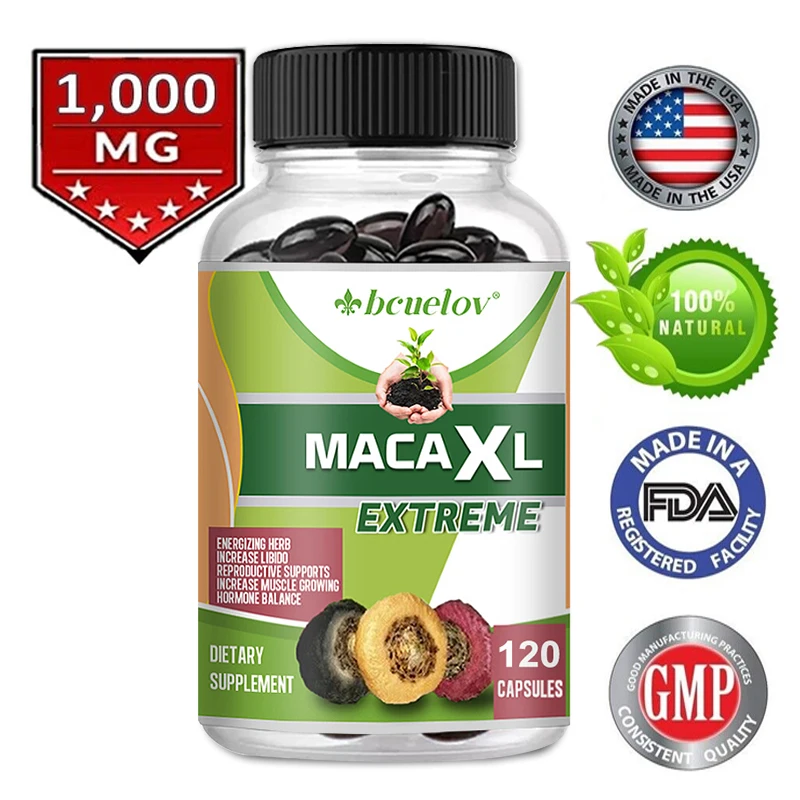 Bcuelov Maca Extract - Boost Glutes, Butt Care Supplement, Support Reproductive Health, Butt Lift, 3 Bottles
Bcuelov Maca Extract - Boost Glutes, Butt Care Supplement, Support Reproductive Health, Butt Lift, 3 Bottles