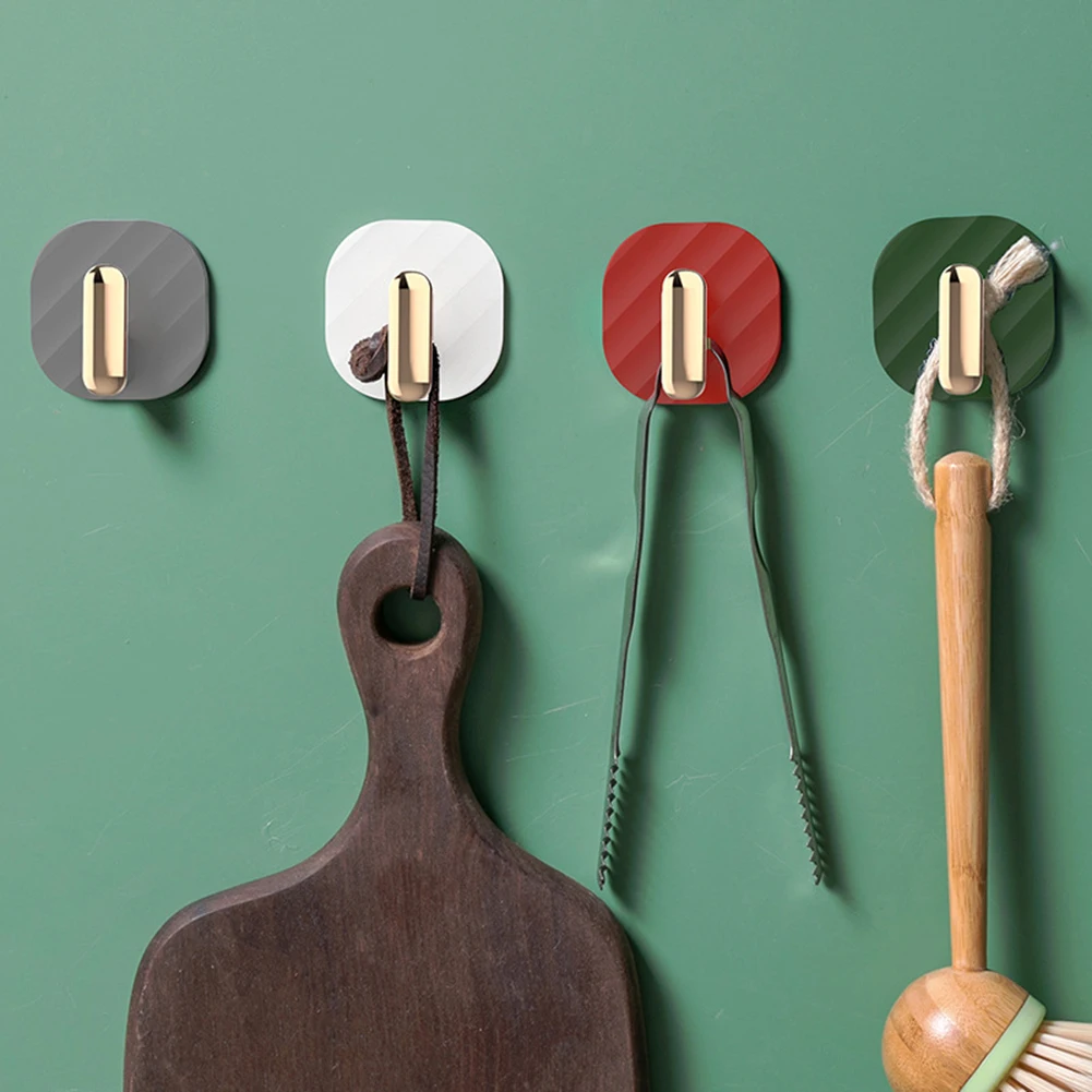4pcs Wall Hooks Hanger Double-Sided Adhesive Strong Hooks Hat Coat Hooks Wall Storage Holder For Bathroom Shower Living Room
4pcs Wall Hooks Hanger Double-Sided Adhesive Strong Hooks Hat Coat Hooks Wall Storage Holder For Bathroom Shower Living Room