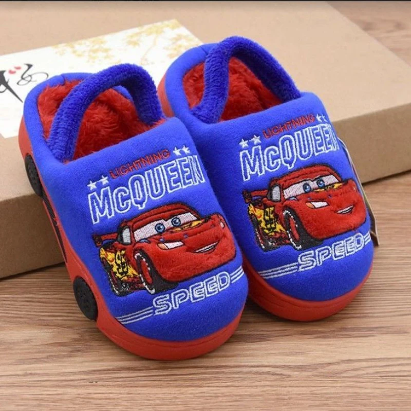 Disney Baby Cotton Shoes Cars Story Cartoon Home Slippers Boy Warm Cotton Shoes Baby Girls Slippers Size 18-19cm
Disney Baby Cotton Shoes Cars Story Cartoon Home Slippers Boy Warm Cotton Shoes Baby Girls Slippers Size 18-19cm
