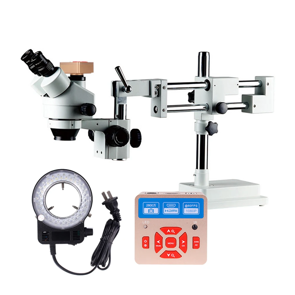7X-45X Mobile phone Repair Digital Stereo Camera Triocular Microscope Zoom Gemstone Stereo Optical Glass Lens Microscope
7X-45X Mobile phone Repair Digital Stereo Camera Triocular Microscope Zoom Gemstone Stereo Optical Glass Lens Microscope