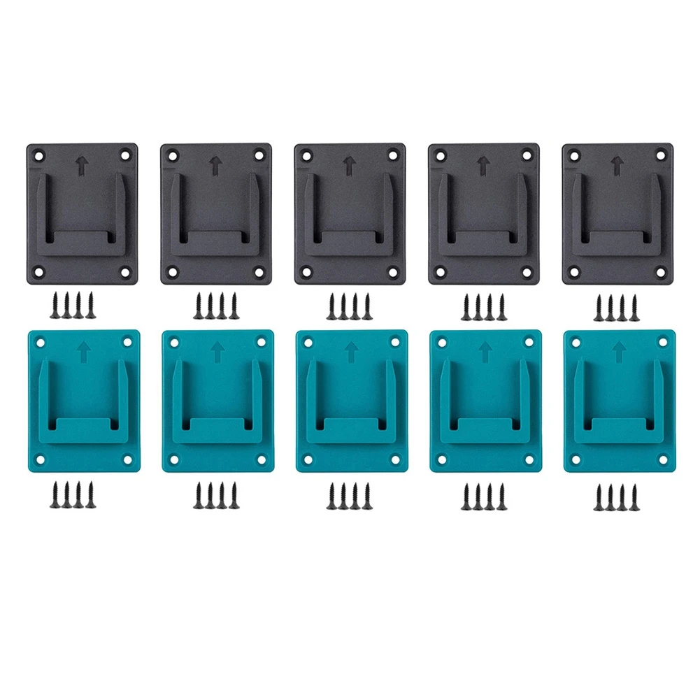 10Pcs Wall Mount Storage Mount Bracket Machine Holder Fixing Devices Electric Tool Fit for Makita 18V Battery
10Pcs Wall Mount Storage Mount Bracket Machine Holder Fixing Devices Electric Tool Fit for Makita 18V Battery