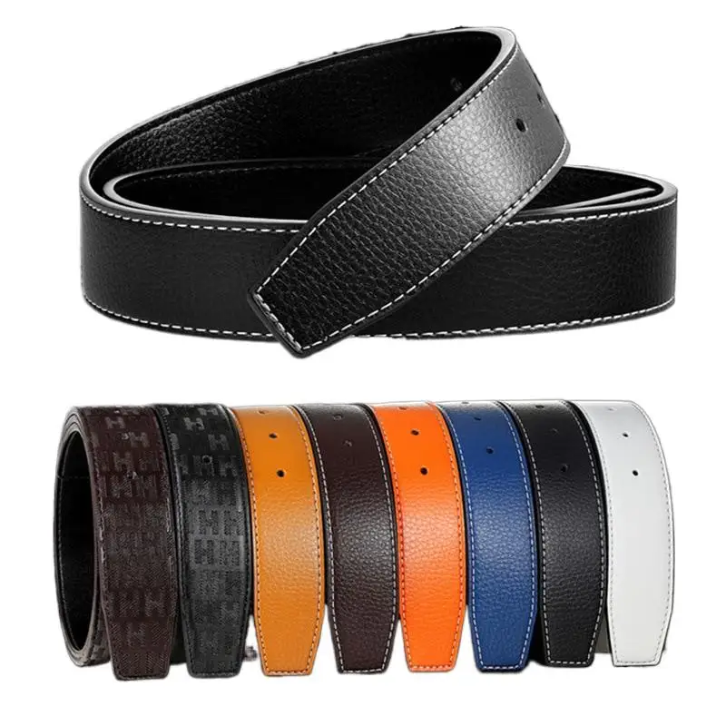 New Luxury Brand Belts For Men High Quality Pin Buckle Male Strap Genuine Leather Waistband Ceinture Men's No Buckle 3.3cm Belt
New Luxury Brand Belts For Men High Quality Pin Buckle Male Strap Genuine Leather Waistband Ceinture Men's No Buckle 3.3cm Belt