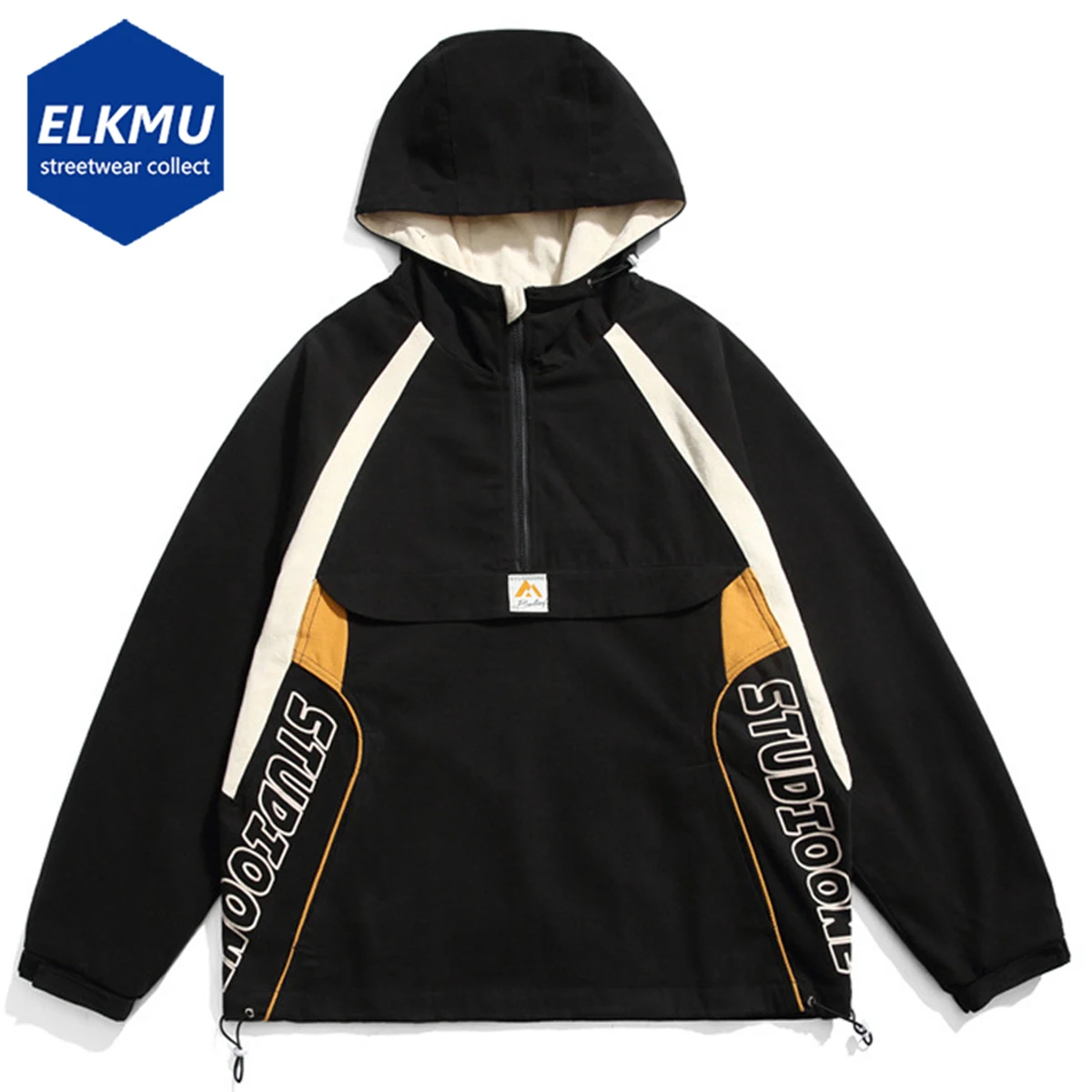 Hooded Cargo Jackets Windbreaker Coats Letter Embroidery Colorblock Splicing Harajuku Streetwear Hip Hop Jackets
Hooded Cargo Jackets Windbreaker Coats Letter Embroidery Colorblock Splicing Harajuku Streetwear Hip Hop Jackets