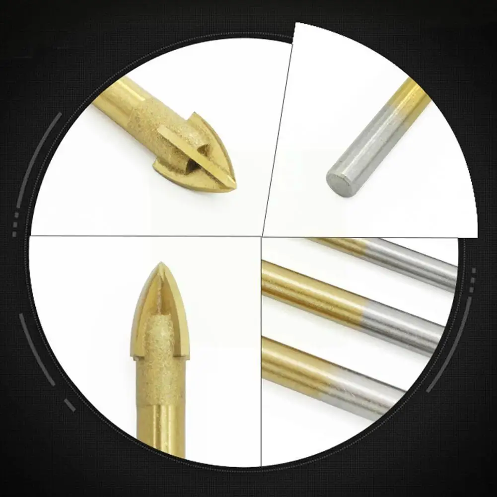 Carbide Tct Glass Drill Bits 6/8/10/12mm Bits Drill Coated Tools Wall Glass Power Hole Accessories K2h4
Carbide Tct Glass Drill Bits 6/8/10/12mm Bits Drill Coated Tools Wall Glass Power Hole Accessories K2h4