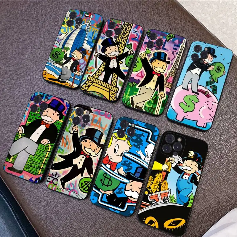 Trend Cartoon Dollar Alec Monopoly Phone Case Silicone Soft For iphone 14 13 12 11 Pro Mini XS MAX 8 7 6 Plus X 2020 XR Shell
Trend Cartoon Dollar Alec Monopoly Phone Case Silicone Soft For iphone 14 13 12 11 Pro Mini XS MAX 8 7 6 Plus X 2020 XR Shell