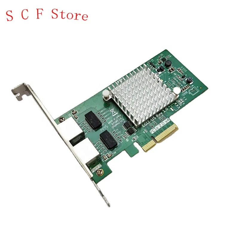 For EGI2-US For Intel I350AM2 I350-T2 Chip Dual-port Gigabit PCI-E Disassembly Network Card Perfect Tested
For EGI2-US For Intel I350AM2 I350-T2 Chip Dual-port Gigabit PCI-E Disassembly Network Card Perfect Tested