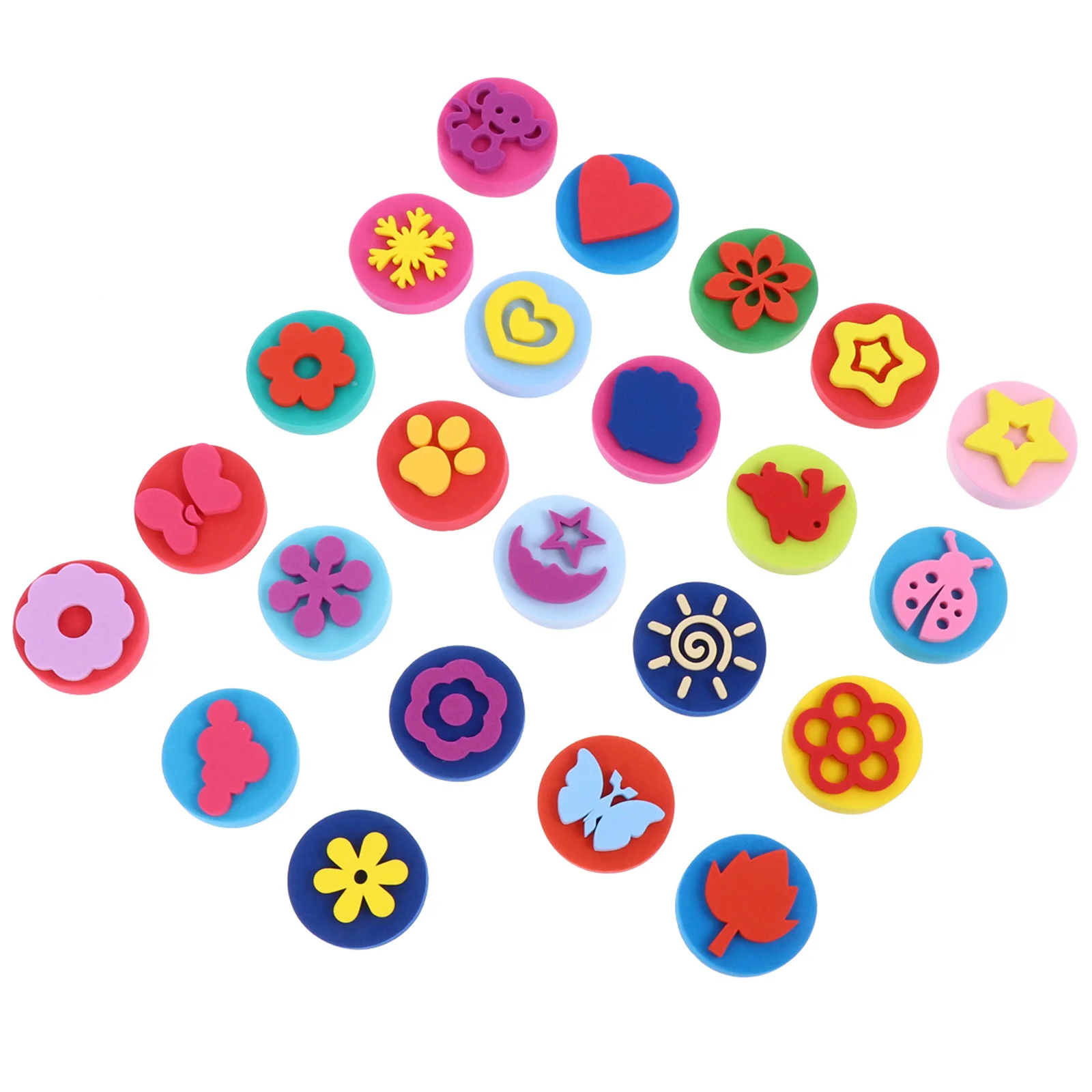 23 Pcs Eva Graffiti Stamp Painting Stamps Wooden Toys Sponges Stampers Animal Mini School Heart-shaped
23 Pcs Eva Graffiti Stamp Painting Stamps Wooden Toys Sponges Stampers Animal Mini School Heart-shaped