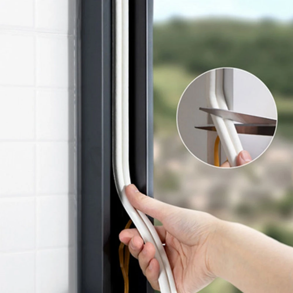 1PC Self-adhesive Door And Window Sealing Strip Glass Window Anti-collision Rubber Strip Foam Sound Insulation Strip
1PC Self-adhesive Door And Window Sealing Strip Glass Window Anti-collision Rubber Strip Foam Sound Insulation Strip