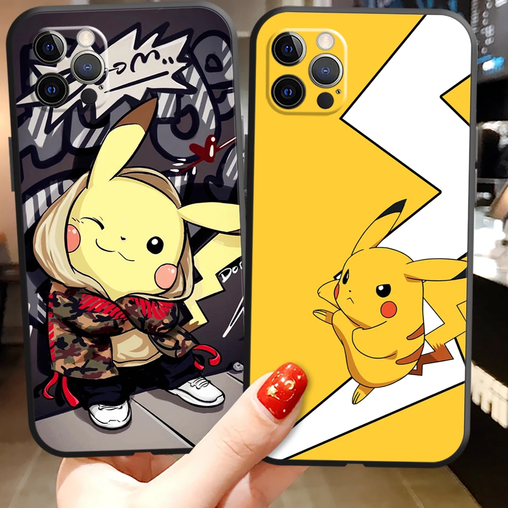 Pokemon Cute Pikachu Case For iPhone 11 13 Pro Max Mini 12 Pro Max X XR XS MAX SE2020 8 7 6 6S Plus NEW HOT Silicone Phone Cover
Pokemon Cute Pikachu Case For iPhone 11 13 Pro Max Mini 12 Pro Max X XR XS MAX SE2020 8 7 6 6S Plus NEW HOT Silicone Phone Cover