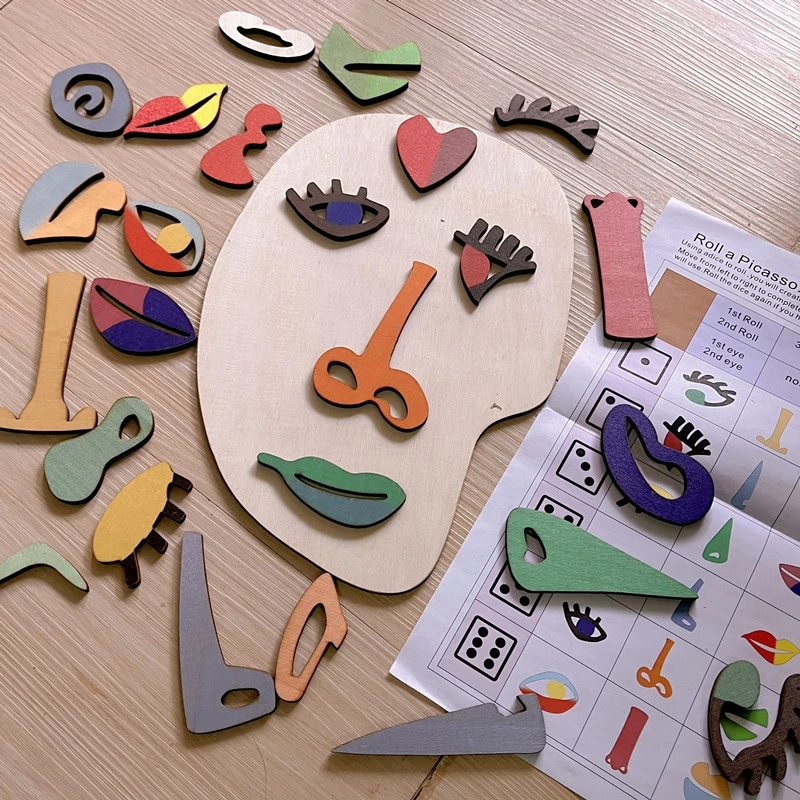 Face Features Cognitive Puzzle Kids Children Wooden Handmade Parent-Child Interaction Detachable Creative Geometric Toy 2022 New
Face Features Cognitive Puzzle Kids Children Wooden Handmade Parent-Child Interaction Detachable Creative Geometric Toy 2022 New