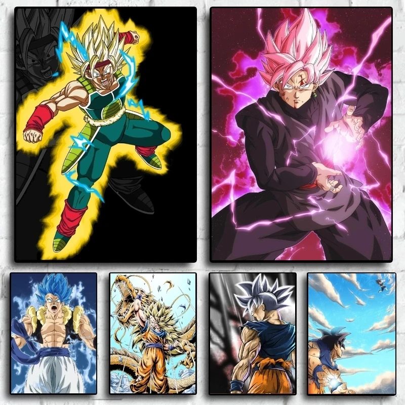 Dragon Ball Wall Art Picture Poster Kakarotto Canvas Super Saiyan Painting SonGohan Mural Modular Living Room Home Decor Cuadros
Dragon Ball Wall Art Picture Poster Kakarotto Canvas Super Saiyan Painting SonGohan Mural Modular Living Room Home Decor Cuadros