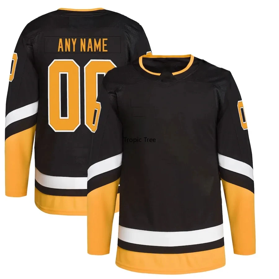 

Customized Hockey Jersey American Pittsburgh Ice Hockey Jersey Personalized Your Name Any Number Sport Sweater All Stitched