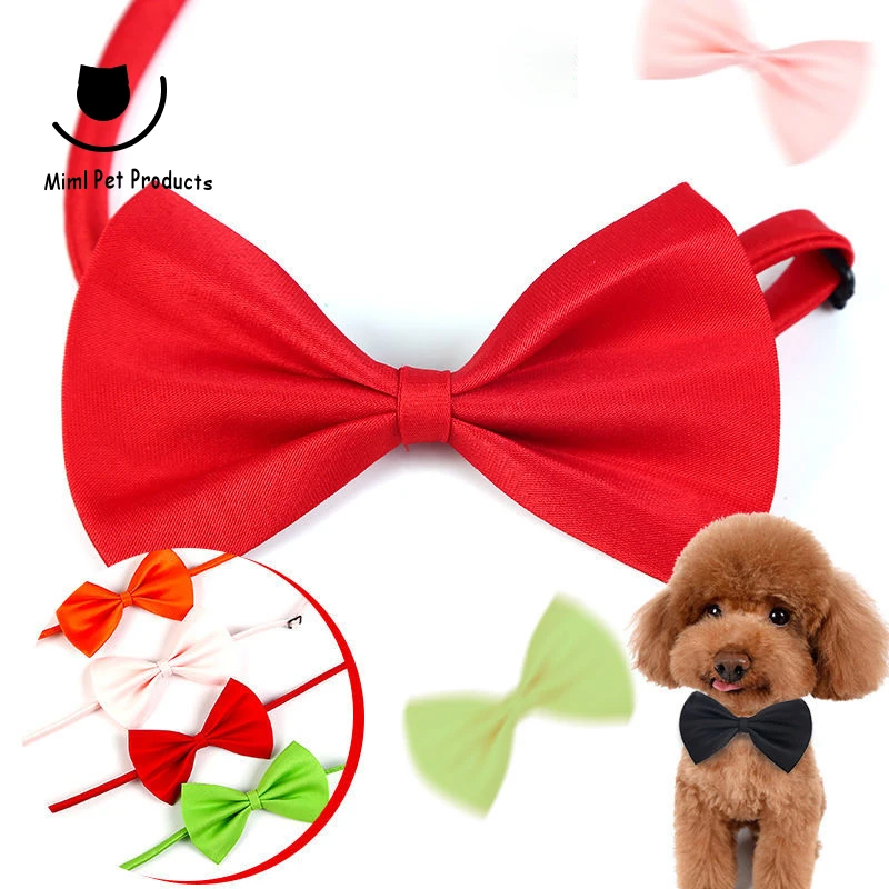 Lovely Pet Dog Cat Bow Tie Necklace Adjustable Strap For Cat Collar Dogs Grooming Accessories Cute Puppy Clothes Pet Supplies
Lovely Pet Dog Cat Bow Tie Necklace Adjustable Strap For Cat Collar Dogs Grooming Accessories Cute Puppy Clothes Pet Supplies