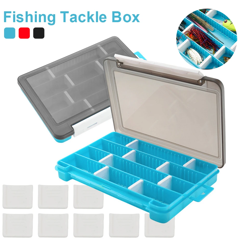 Fishing Tackle Box 8 Removable Dividers Fishing Bait Lure Hook Accessories Storage Box Waterproof Plastic Storage Case Organizer
Fishing Tackle Box 8 Removable Dividers Fishing Bait Lure Hook Accessories Storage Box Waterproof Plastic Storage Case Organizer