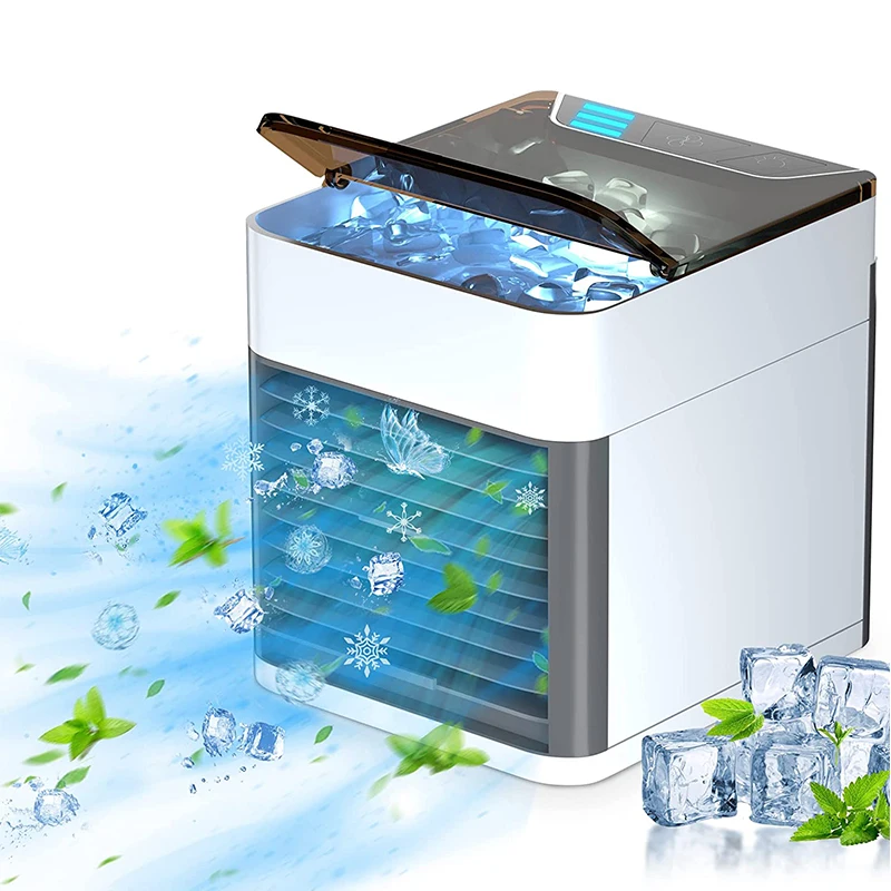 Portable Mini Air Conditioning Cooling Fan Multi-function Usb New Household Air Conditioner Humidifier Strong Wind
Portable Mini Air Conditioning Cooling Fan Multi-function Usb New Household Air Conditioner Humidifier Strong Wind