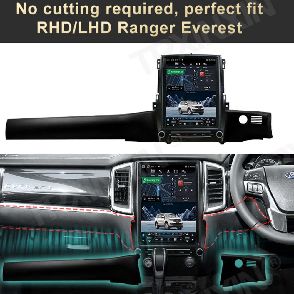 13 дюймовый беспроводной Carplay для Ford Ranger 2015-2021 Android автомобильный GPS-навигатор стерео головное устройство мультимедийный плеер радио DSP 4 + 64G
13 дюймовый беспроводной Carplay для Ford Ranger 2015-2021 Android автомобильный GPS-навигатор стерео головное устройство мультимедийный плеер радио DSP 4 + 64G