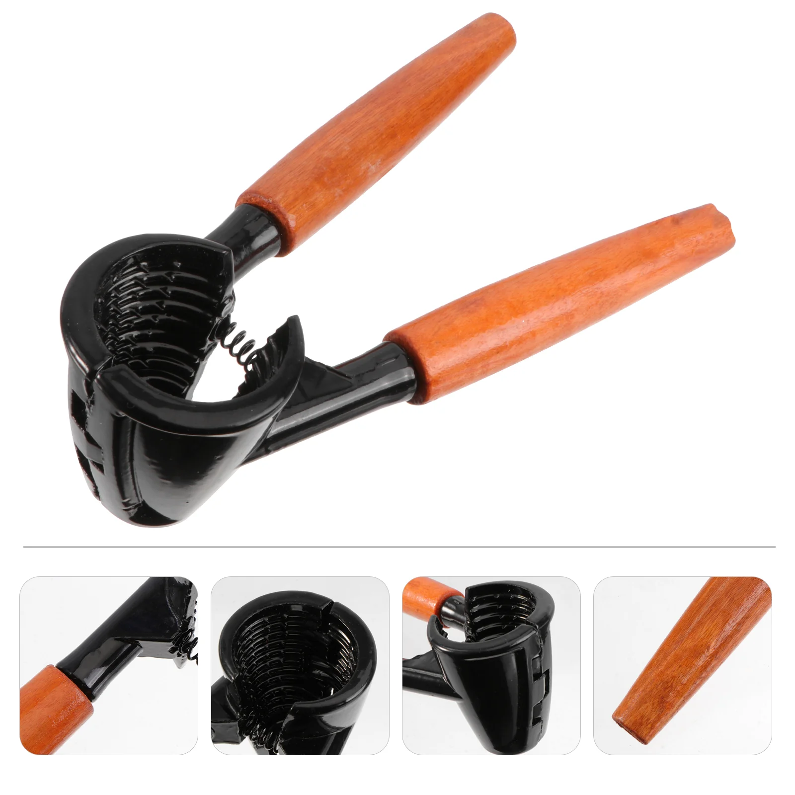 Wooden Handle Aluminum Alloy Nut Crackers Walnut Pliers Kitchen Pecan Hazelnut Nutcracker Sheller Nut Opener Home tools
Wooden Handle Aluminum Alloy Nut Crackers Walnut Pliers Kitchen Pecan Hazelnut Nutcracker Sheller Nut Opener Home tools