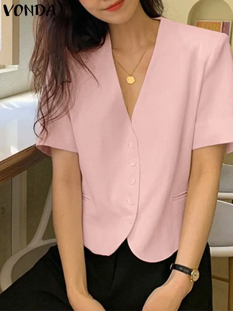 Women Elegant Shirts 2023 VONDA Bohemian Puff Sleeve Blouse Casual Loose Square Neck Blouse Summer Fashion Lady Office Tops
Women Elegant Shirts 2023 VONDA Bohemian Puff Sleeve Blouse Casual Loose Square Neck Blouse Summer Fashion Lady Office Tops