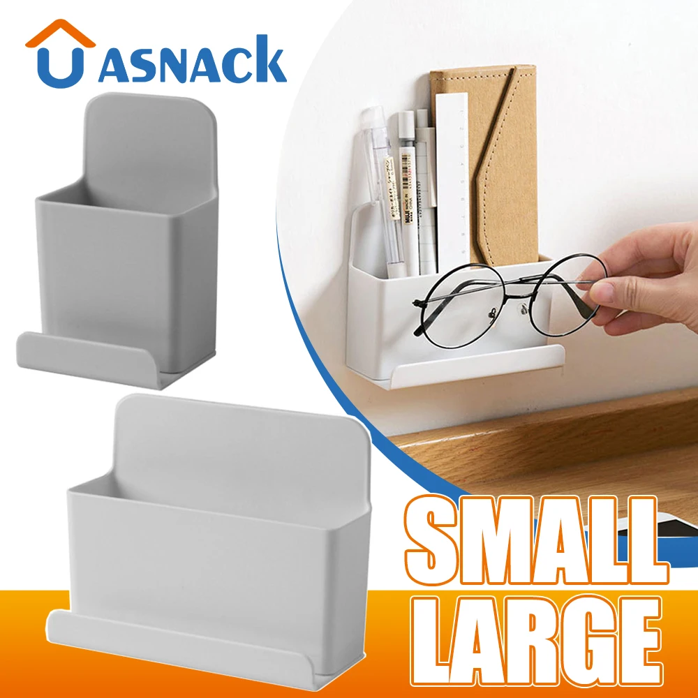Punch Free Wall Mounted Organizer Storage Box Remote Control Mounted Mobile Phone Plug Wall Holder Home Lazy Multifunction Hook
Punch Free Wall Mounted Organizer Storage Box Remote Control Mounted Mobile Phone Plug Wall Holder Home Lazy Multifunction Hook